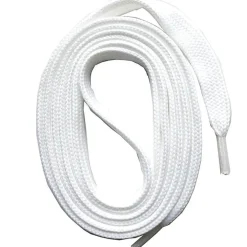 SET 4 PEZZI LACCI LACCIO BIANCO 120 CM STRINGHE TONDO TONDE SCARPE RESISTENTI
