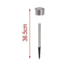 SET 12 PEZZI LAMPADA SOLARE LED CON PICCHETTO DA GIARDINO ESTERNO 36.5CM 2002986