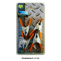 SET 4 PEZZI PINZE A PRESSIONE 5 X 3 CM STRINGENTI TUTTOFARE FAI DA TE