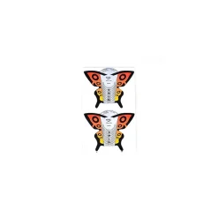 SET 100 PEZZI ROTOLO CARTINE FARFALLA ARANCIONE CARTINA RICOSTRUZIONE UNGHIE
