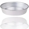 SET 2 PEZZI STAMPO CROSTATA PASTIERA 20 CM FORNO ALLUMINIO TEGLIA ANTIADERENTE