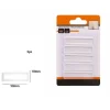 SET 5 PEZZI STRISCE GOMMINI BIADESIVO TRASPARENTE PROTEZIONE CASA 10X50 MM 66100