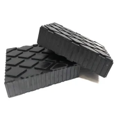 SET 2 PEZZI TAMPONI IN GOMMA PER PONTI SOLLEVATORI TAMPONE 16 X 12 X 5 CM