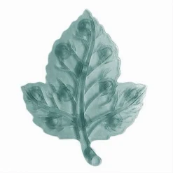 SET 4 PEZZI TAPPETINI ANTISCIVOLO FOGLIA PER DOCCIA VASCA CON VENTOSA VERDE 69972