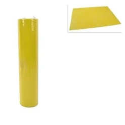 SET 20 PEZZI TOVAGLIETTE TOVAGLIE A STRAPPO RUNNER TNT RULLO 30 X 40 CM GIALLO
