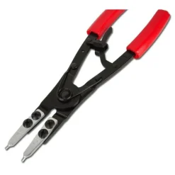 SET 2 PINZE CON PUNTE INTERCAMBIABILI PER ANELLI SEEGER INTERNI ESTERNI A.07210