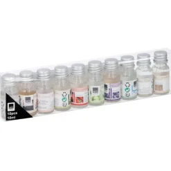 SET 10 PROFUMATORI AMBIENTE RICARICA OLIO PROFUMO 10ML ASSORTITI PER BRUCIATORE