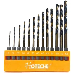 SET 13 PUNTE ESAGONALE TRAPANO AVVITATORE INSERTI TITANIO ATTACCO 1/4" 1,5-6,5MM