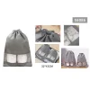 SET 2 PZ BORSA SACCHI SACCA PORTA SCARPE PORTASCARPE VIAGGIO SPORT 32X43CM 58086