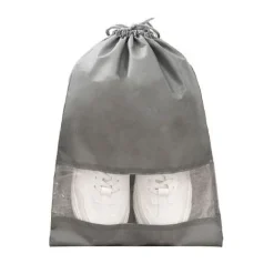 SET 2 PZ BORSA SACCHI SACCA PORTA SCARPE PORTASCARPE VIAGGIO SPORT 32X43CM 58086