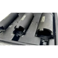 SET 3 PZ CHIAVE SMONTA E BLOCCA DADI FRIZIONE MOTO MANICOTTI QUATTRO DENTI 22774