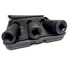 SET 3 PZ CHIAVE SMONTA E BLOCCA DADI FRIZIONE MOTO MANICOTTI QUATTRO DENTI 22774