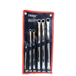 SET 6 PZ CHIAVI INGLESI EXTRA LUNGO DOUBLE CHIAVI POLIGONALI DA 8MM-21MM METRICO