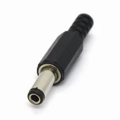 SET 2 PZ CONNETTORE DC 2,8X5,5MM ALIMENTAZIONE SPINA DRITTO PER TELECAMERA C-075