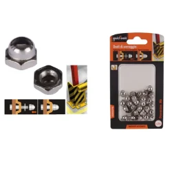 SET 26 PZ DADO DADI CIECHI ESAGONALI M6 SERRAGGIO 6MM PER CHIAVE ESAGONALE 94918