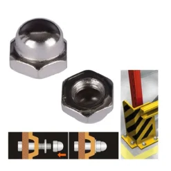 SET 26 PZ DADO DADI CIECHI ESAGONALI M6 SERRAGGIO 6MM PER CHIAVE ESAGONALE 94918