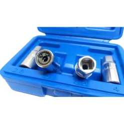 SET 4 PZ ESTRATTORI PER PRIGIONIERI A RULLO RIMOZIONE VITE SPEZZATE ATTACCO 1/4