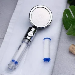 SET 4 PZ FILTRO RICAMBIO PER DOCCETTA SOFFIONE DOCCIA DEPURA ACQUA BAGNO 87517