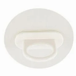 SET 2 PZ GANCI ADESIVI AD ANELLO PER ASTA TENDE DA PARETE BAGNO CASA TONDI 87362
