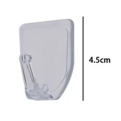 SET 3 PZ GANCI APPENDINI ADESIVI DA PARETE CASA CUCINA BAGNO ATTACCAPANNI 87011