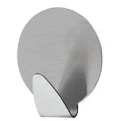 SET 4 PZ GANCI APPENDINI ADESIVI PARETE CUCINA BAGNO ATTACCAPANNI ROTONDI 59661