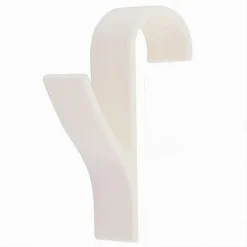 SET 2 PZ GANCI PER TERMOARREDO BAGNO APPENDINI PORTASCIUGAMANI RADIATORE 87004