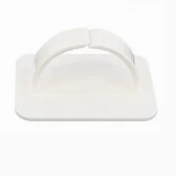 SET 2 PZ GANCIO ADESIVO MULTIUSO ASTA OGGETTI DA PARETE BAGNO CASA BIANCO 87357