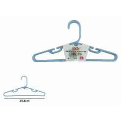 SET 5 PZ GRUCCE STAMPELLE APPENDIABITO PLASTICA CELESTE VESTITI PANTALONI 87681