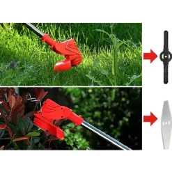 SET 7 PZ LAME DI RICAMBIO PER DECESPUGLIATORE TAGLIAERBA A BATTERIA ART. 07393