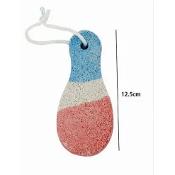 SET 4 PZ PIETRA POMICE TRICOLORE NATURALE PER CURA PIEDI CALLI CHIROPODIA 79293