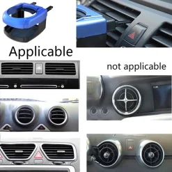 SET 2 PZ PORTABOTTIGLIE UNIVERSALE BEVANDE GANCI BOCCHETTE ARIA PER AUTO CAMION