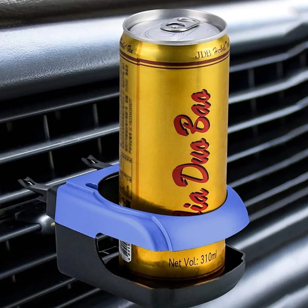 SET 2 PZ PORTABOTTIGLIE UNIVERSALE BEVANDE GANCI BOCCHETTE ARIA PER AUTO CAMION