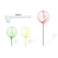 SET 3 PZ RETINO DA PESCA GUADINO BAMBINI ADULTI 150 CM COLORI ASSORTITI 5200388