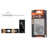SET 20 PZ RIVETTI RIVETTO 4X10MM ACCESSORI BRICOLAGE FERRAMENTA FAI DA TE 90816