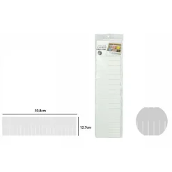 SET 2 PZ SEPARATORI DIVISORI PER CASSETTI ARMADIO IN PLASTICA 50,8X12,7CM 71390