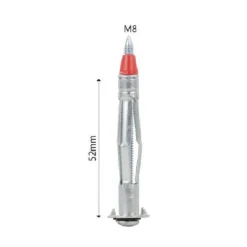 SET 2 PZ TASSELLI METALLO ESPANDIBILE VITI AD ESPANSIONE CON PUNTA 8X52 MM 92862