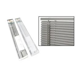 SET 2 PZ TENDA VENEZIANA 80X160CM IN PVC CON ASTA CASA PARASOLE IN 2 COLORI 015554