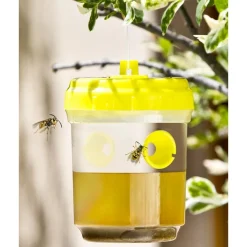 SET 6 PZ TRAPPOLA PER VESPE CALABRONI INSETTI DA APPENDERE BALCONE GIARDINO 020176