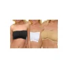 SET 3 REGGISENI A FASCIA TOP BRA REGGISENO PUSH UP IMBOTTITO SENZA SPALLINE BANDEAU