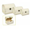 SET 3 SCATOLE IN LEGNO BAULETTO DECOUPAGE PORTAGIOIE MATRIOSKA SCATOLA COFANETTO