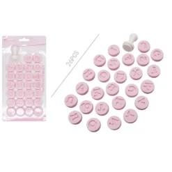 SET 26 STAMPINI STAMPI FORMA LETTERE PER DOLCI PASTA BISCOTTI PASTICCERIA 99022