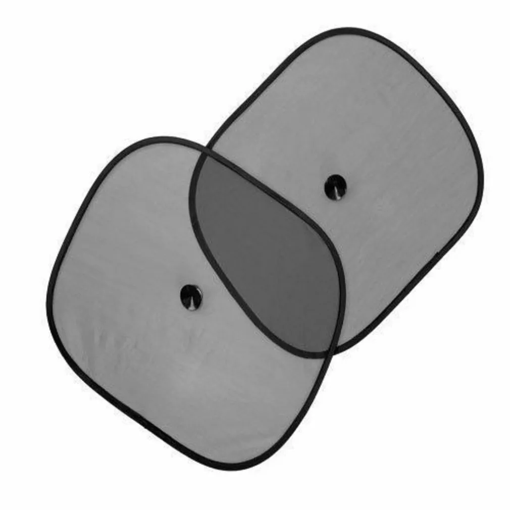 SET 2 TENDINE PARASOLE OSCURANTI AUTO FINESTRE CON VENTOSE RETE FINESTRINO 70162