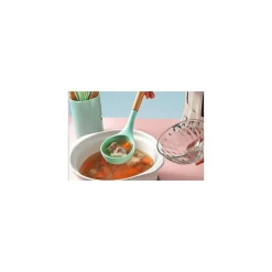 SET 12 UTENSILI DA CUCINA IN SILICONE CON MANICO LEGNO ANTIADERENTI RESISTENTI