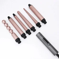 SET ARRICCIACAPELLI 7IN1 FERRO PROFESSIONALE INTERCAMBIABILE STRUMENTO PER STYLING CAPELLI