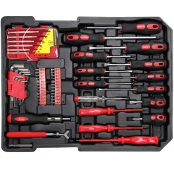 SET ATTREZZI 186PZ TROLLEY VALIGIA PORTATTREZZI CASSETTA PORTAUTENSILI LAVORO