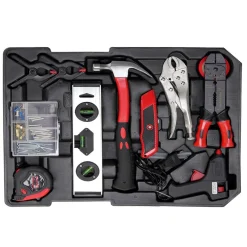 SET ATTREZZI 186PZ TROLLEY VALIGIA PORTATTREZZI CASSETTA PORTAUTENSILI LAVORO