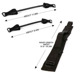 SET BANDE ELASTICHE PER QUADRICIPITI FORZA ESPLOSIVA VERTICAL JUMP SALTO IN ALTO