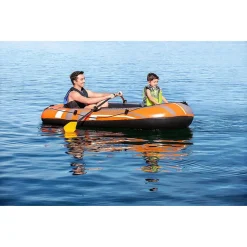 SET CANOTTO GOMMONE KONDOR 3000 232X115X36CM CON REMI 124 CM POMPA MANUALE 61102