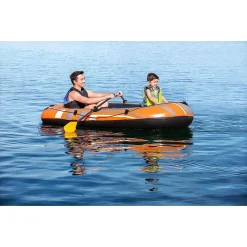 SET CANOTTO GOMMONE KONDOR 3000 232X115X36CM CON REMI 124 CM POMPA MANUALE 61102