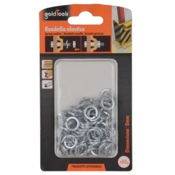 SET CONFEZIONE 62 GR. RONDELLE ELASTICHE IN ACCIAIO RONDELLA DIAMETRO 8 MM 90836